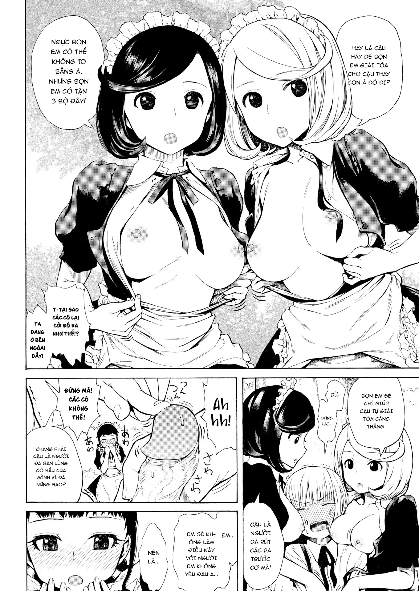 Đọc truyện hentai Nỗi niềm trăn trở của cậu chủ trẻ - Oneshot