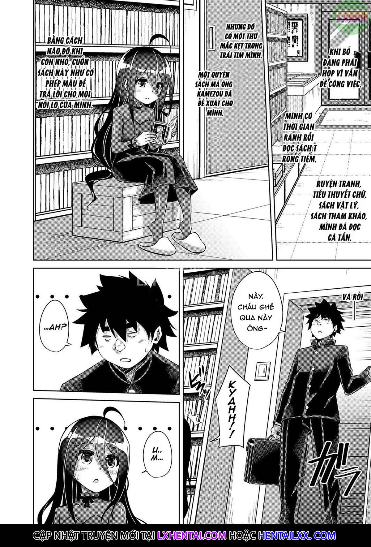 Đọc truyện hentai A Bitch Rose Shrouded In Books - Chap 9