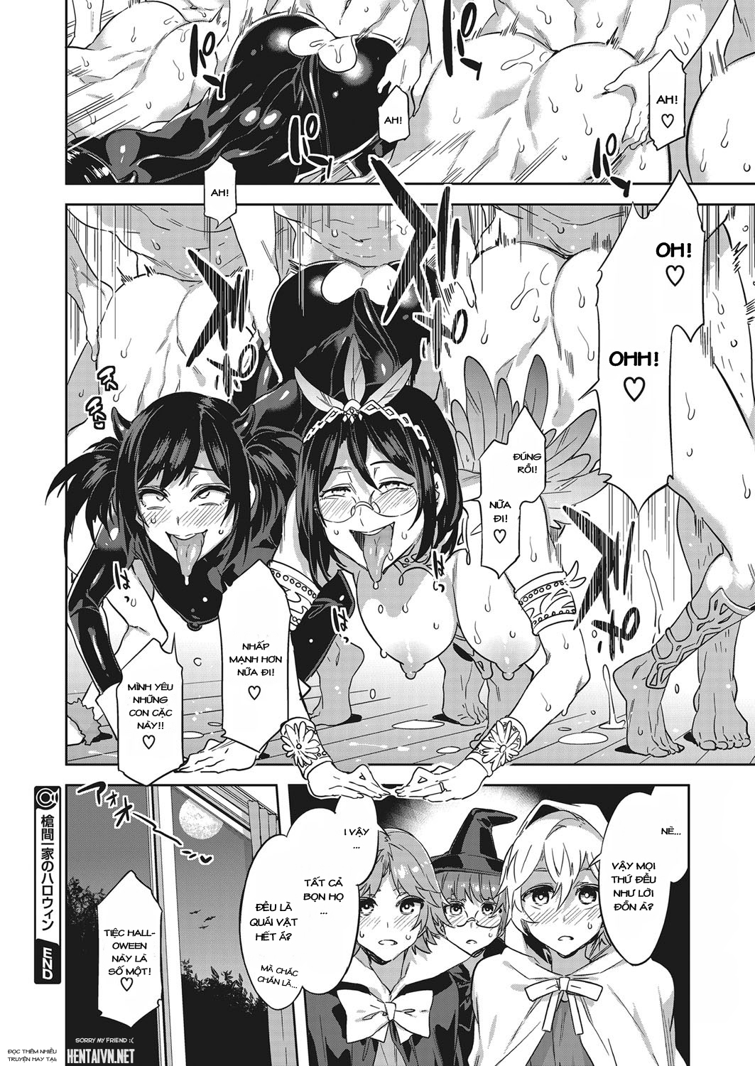 Đọc truyện hentai Halloween và đêm nhớ đời - Oneshot cái đmm, tên lỗi đ fix kìa