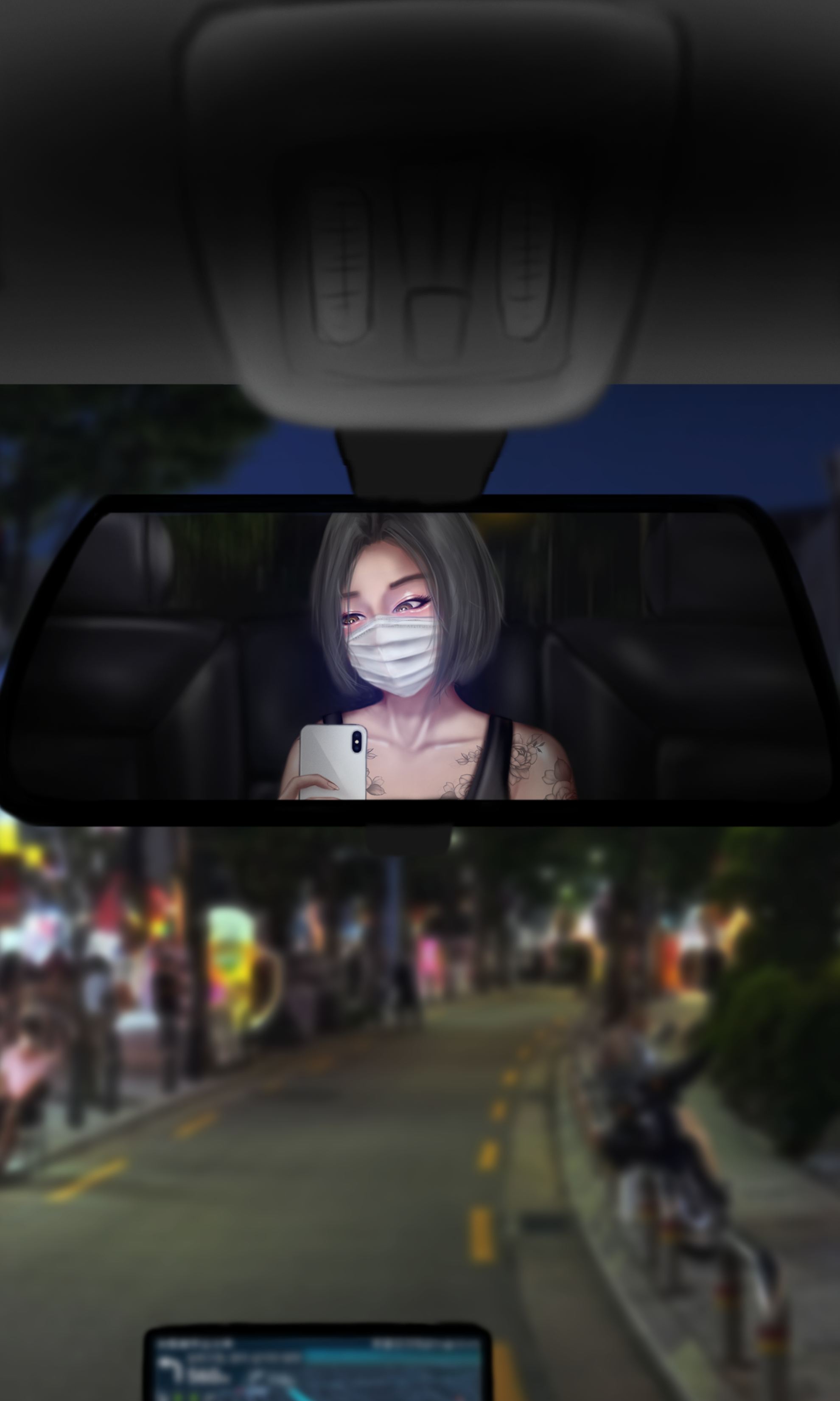Đọc truyện hentai Night Taxi - Oneshot