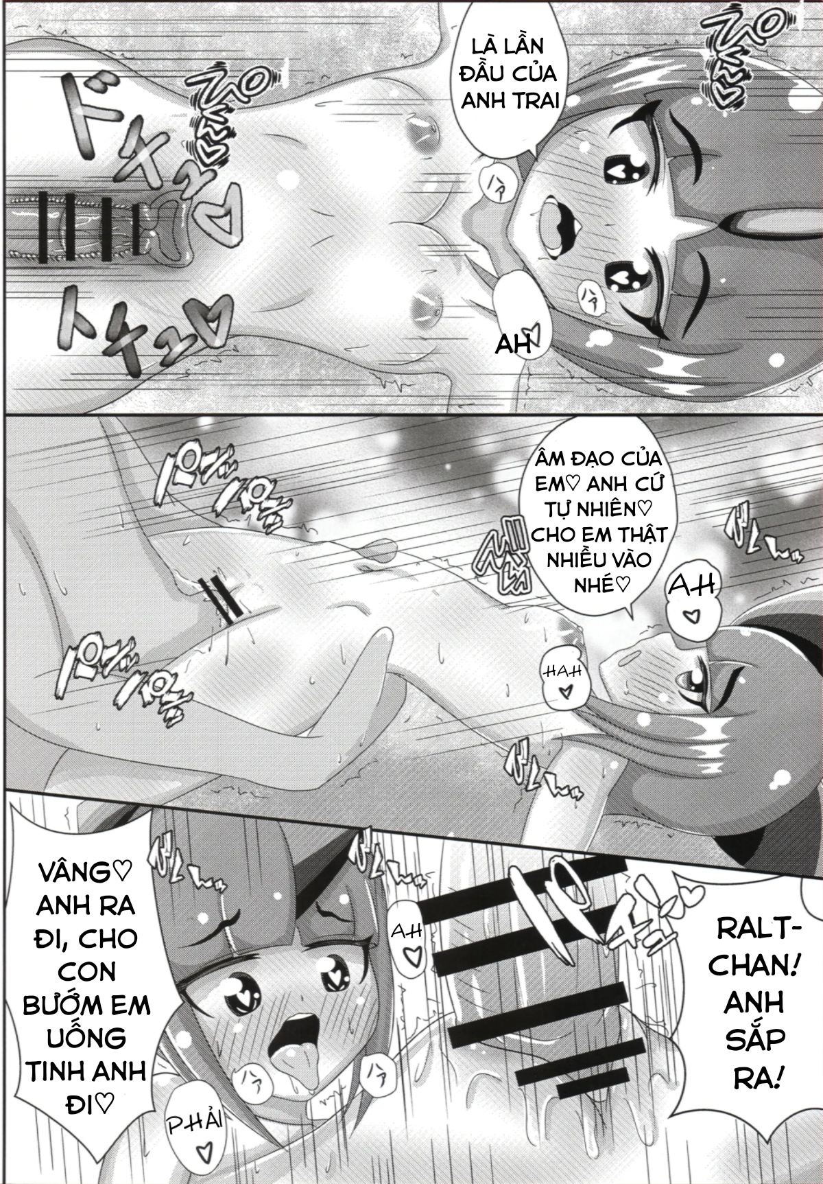 Đọc truyện hentai Tiến lên nào chị em siêu năng lực - Oneshot