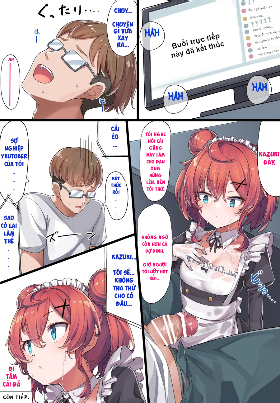 Đọc truyện hentai Dịch vụ đặc biệt của hầu gái Kazuki (full màu) - Phần 1