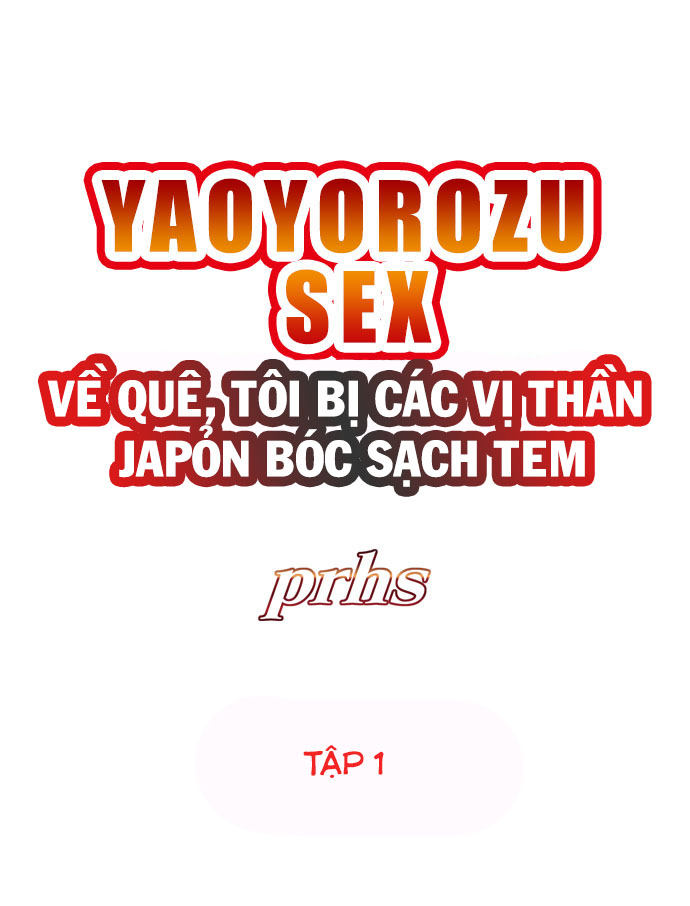 Đọc truyện hentai Trở về quê nhà, tôi bị các vị thần Japỏn bóc sạch tem - Chap 1
