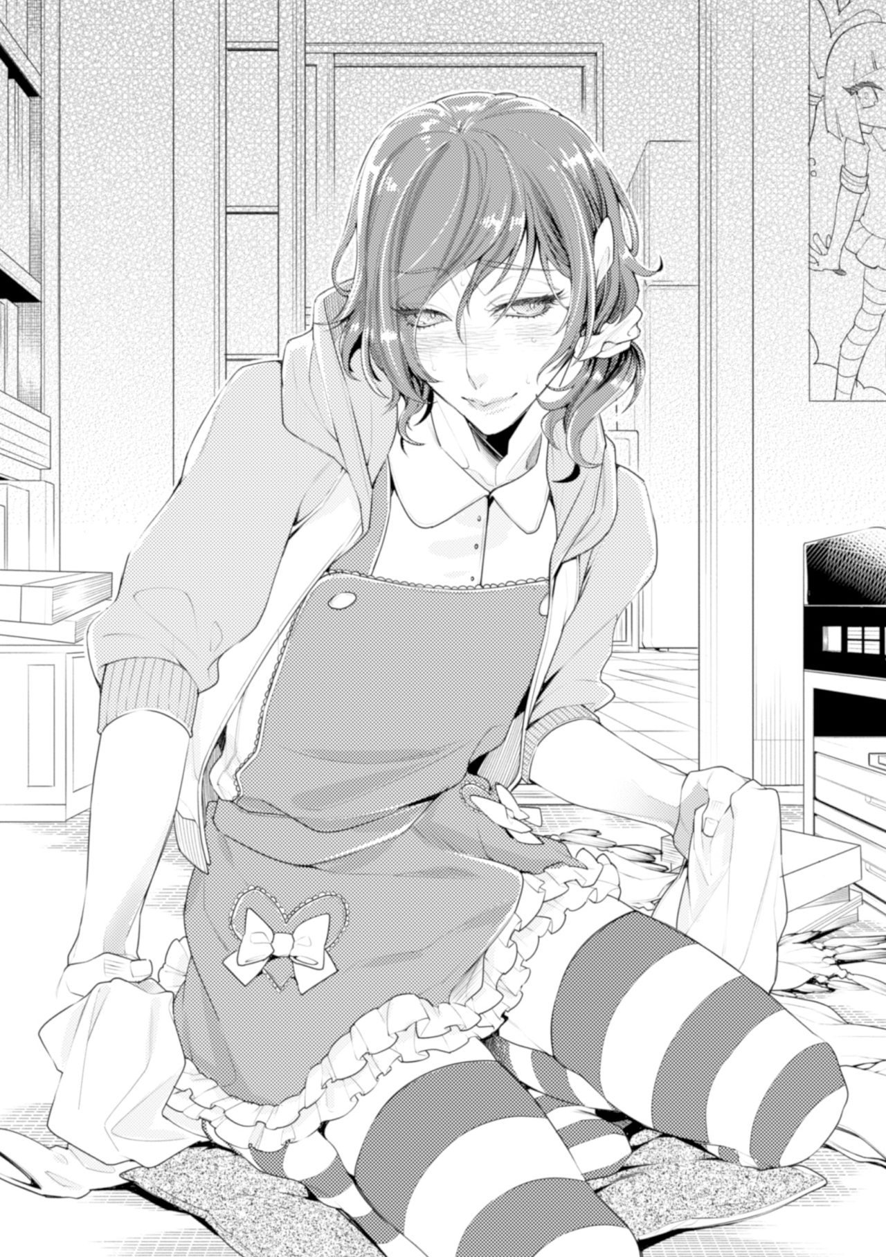 Đọc truyện hentai Lolicon Doutei Ero Mangaka-kun, Kinjo no Jojifuku Kita Yabai Mesu Onii-san ni Semarareru - Oneshot