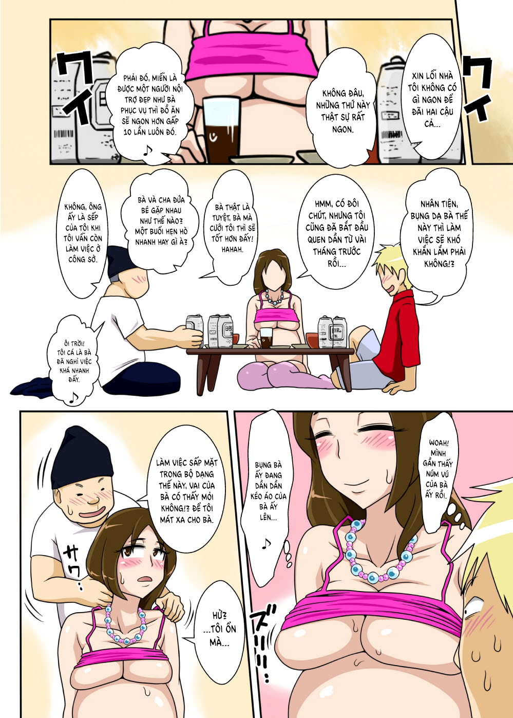 Đọc truyện hentai Tsuma no Botebara Noukou Sex - Oneshot
