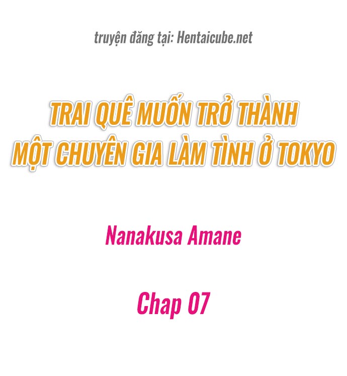Đọc truyện hentai Hành Trình Thành Thánh Chịch Tokyo - Chap 7 + 8