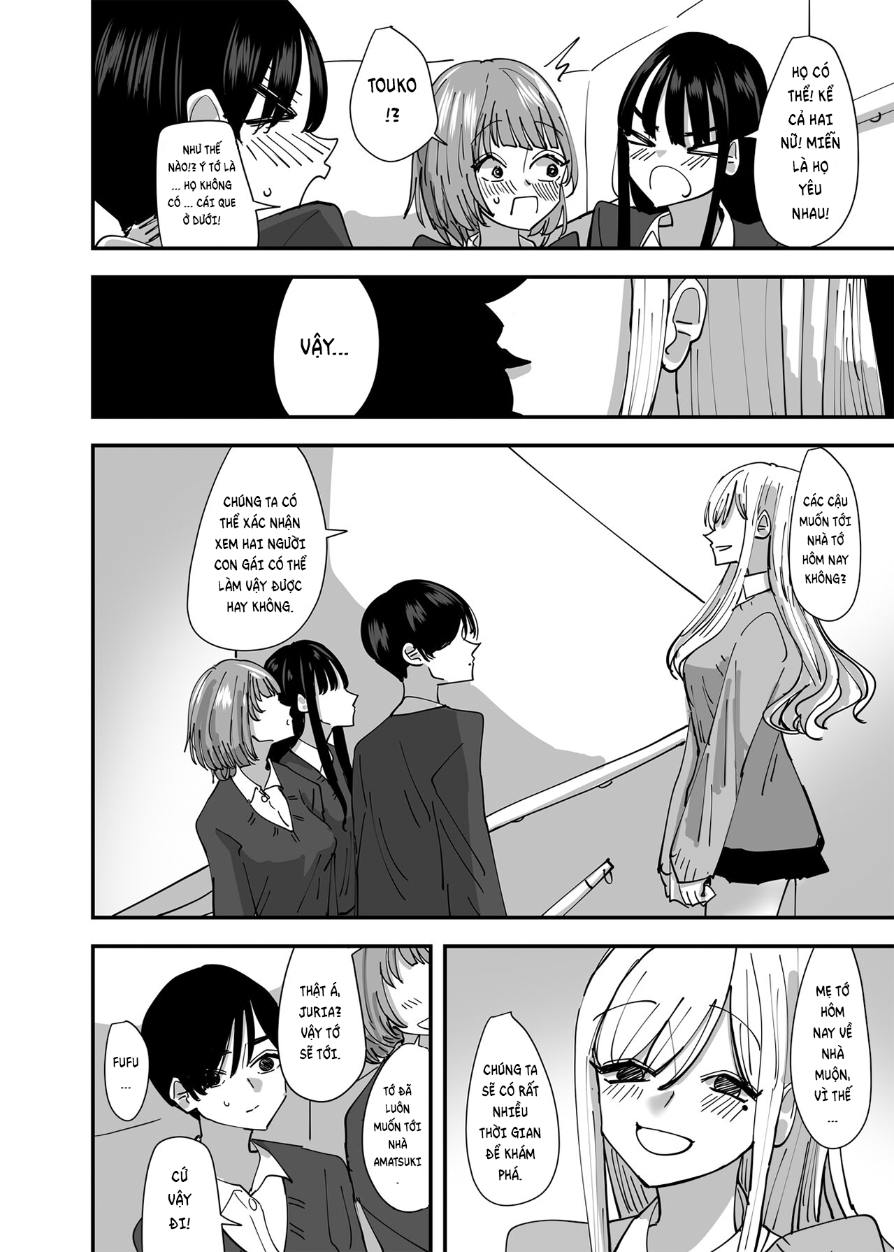 Đọc truyện hentai Chuyện tình của những cô nàng táo bạo - Chap 1