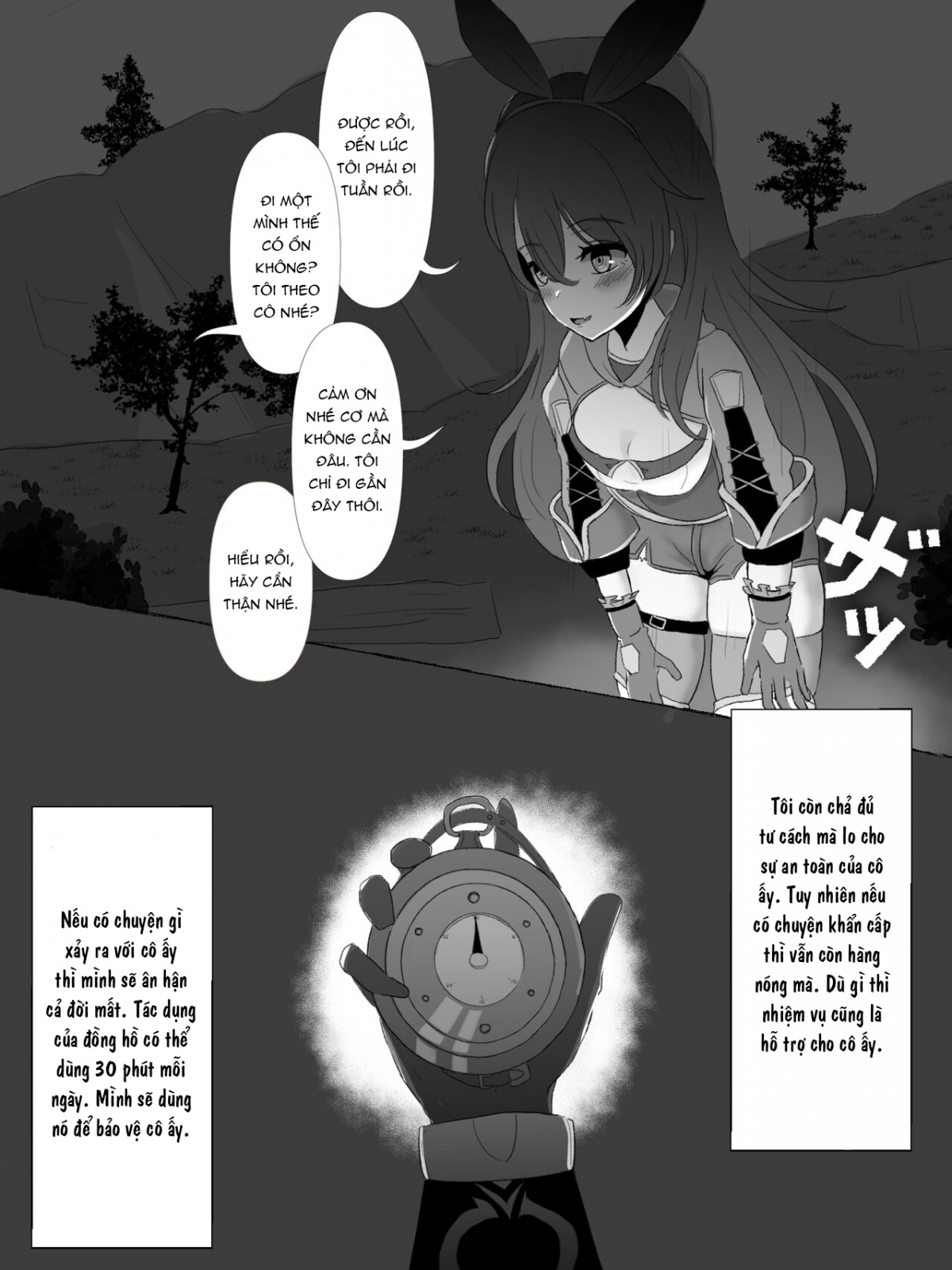 Đọc truyện hentai Genshin - Ngưng Đọng Thời Gian! - Part 1+2