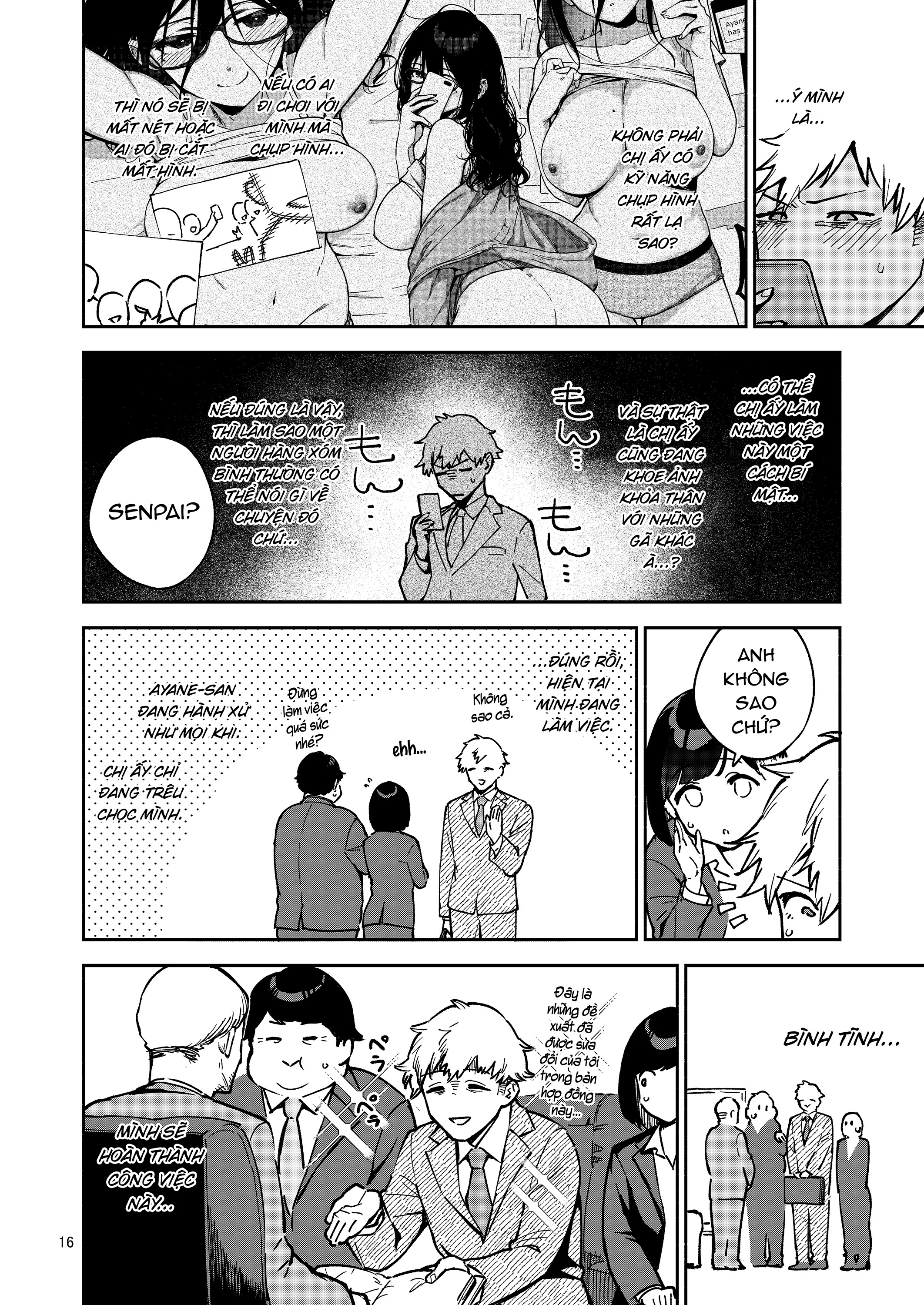 Đọc truyện hentai Tonari no Ayane-san Itazura Jidori to Oshioki Ecchi Hen - Oneshot