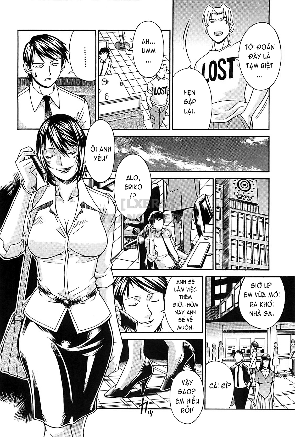 Đọc truyện hentai Vợ dâm - Chap 3