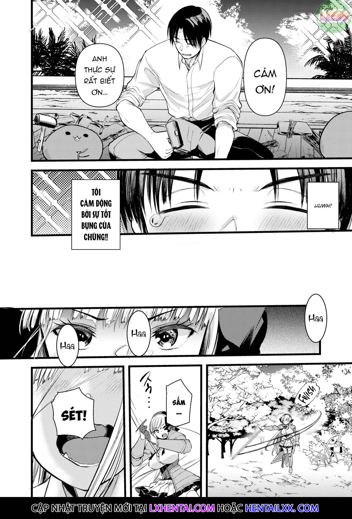 Đọc truyện hentai Cuộc sống thư thái nơi đảo hoang cùng cô Kỵ sĩ công chúa Level 1 - Chap 8