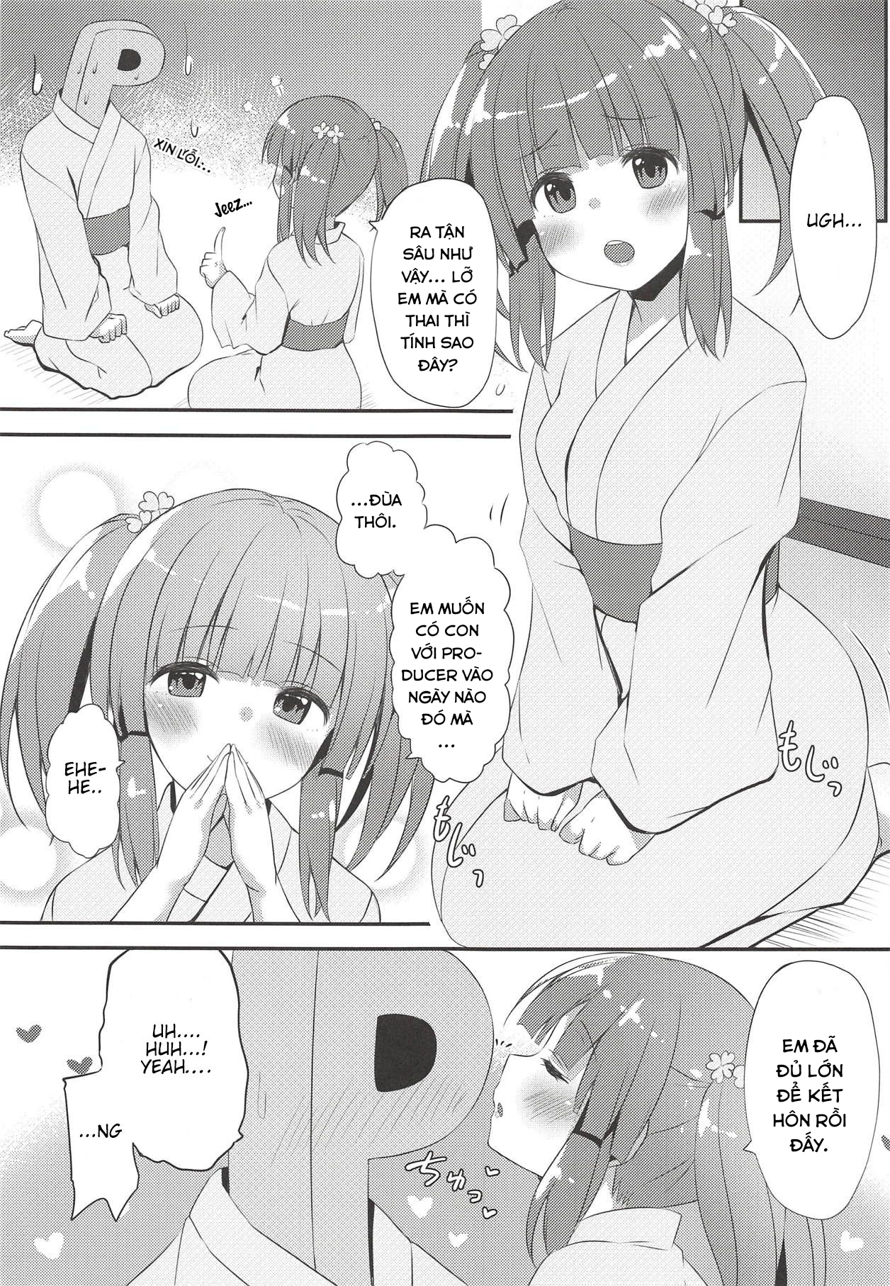 Đọc truyện hentai Suối nước nóng, Yukata và làm tình với Chieri. (THE IDOLM@STER CINDERELLA GIRLS) - Oneshot