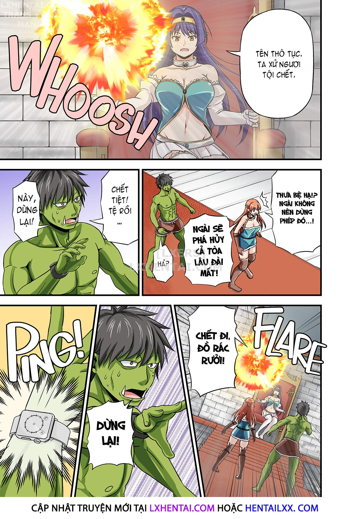 Đọc truyện hentai When A Charismatic Male Pornstar Is Reborn In Another World As A Stamina Daddy Orc - Chap 2