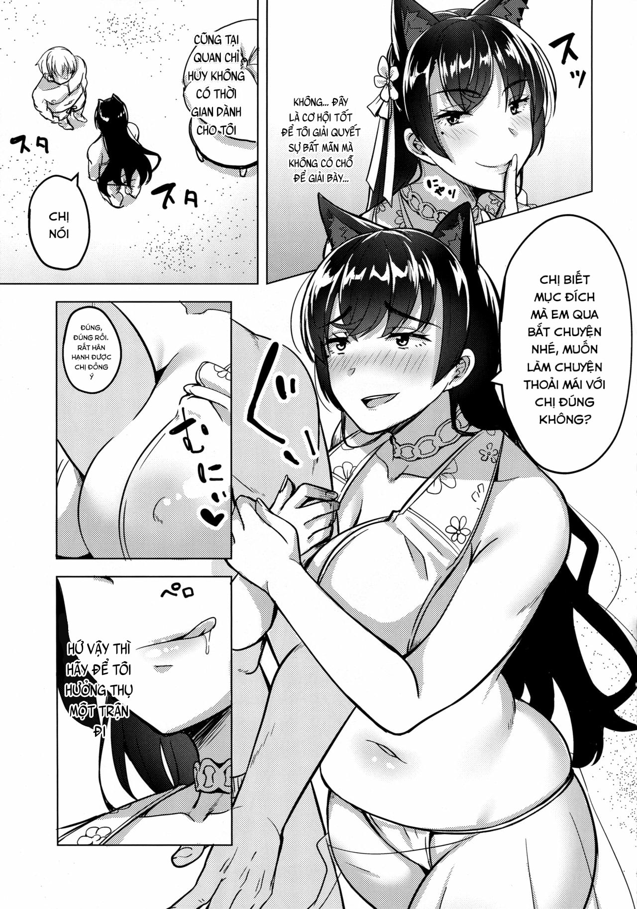 Đọc truyện hentai Hitozuma Wa Yokkyuu Fuman - Oneshot