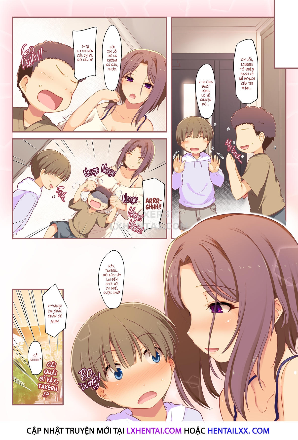 Đọc truyện hentai My Friend's Big Sister Got a Big Punishment for Me - Oneshot