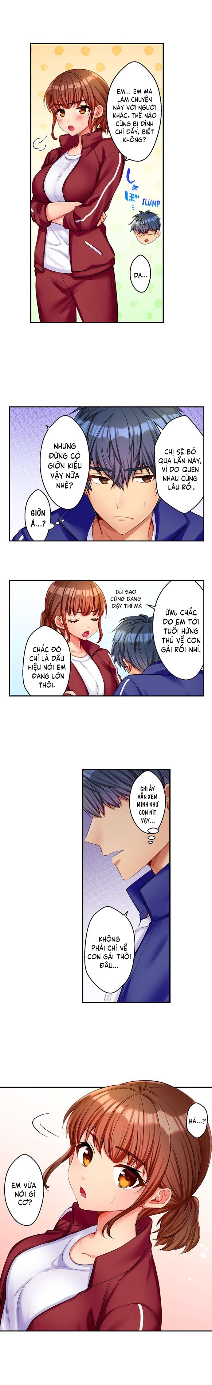 Đọc truyện hentai Những giây phút dâm đãng bên người bạn thuở nhỏ - Chapter 4: Làm sao mà chị có thể thoát khỏi em