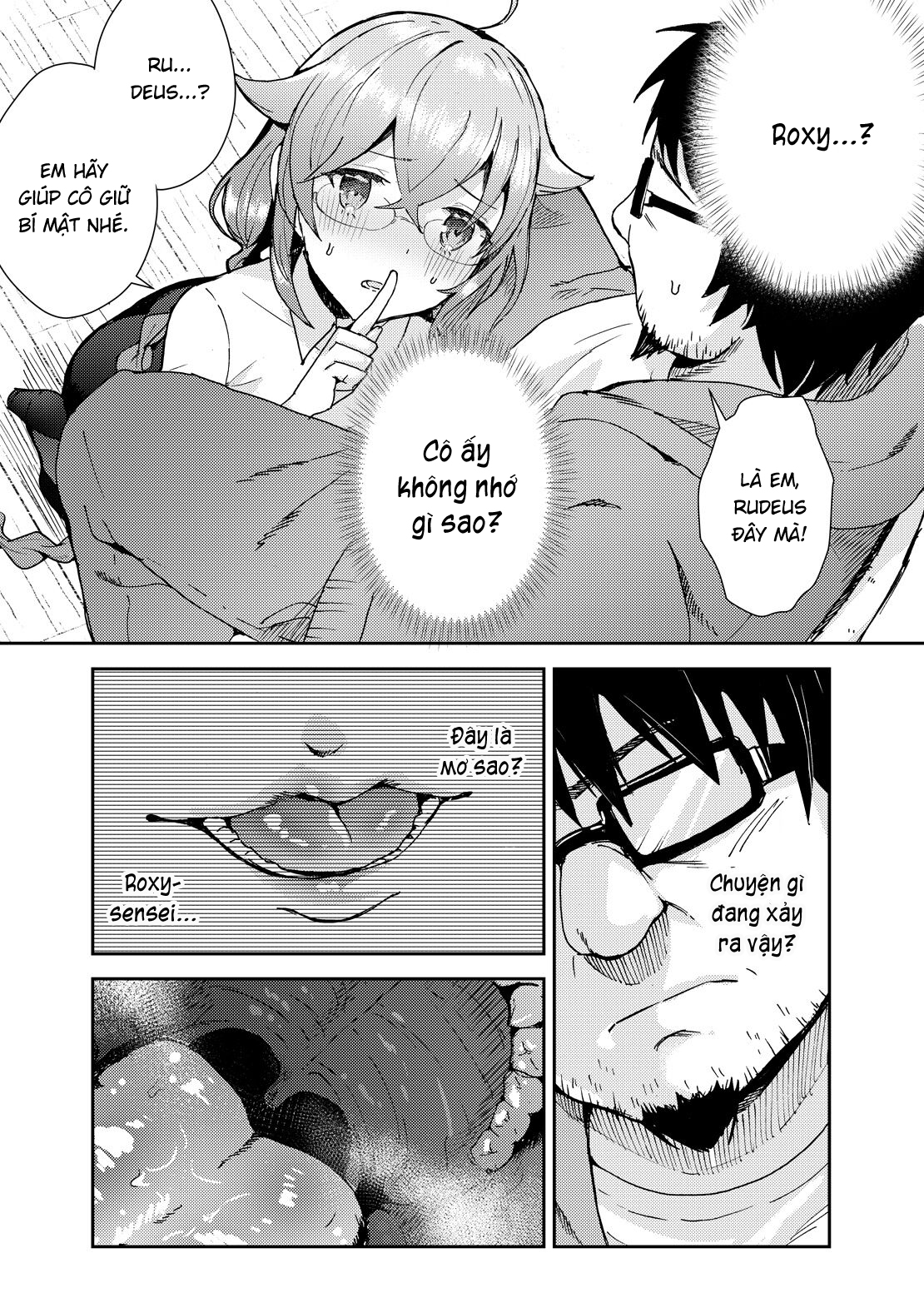 Đọc truyện hentai Tiết học ma pháp thủy vương cấp cùng Roxy-sensei - Oneshot