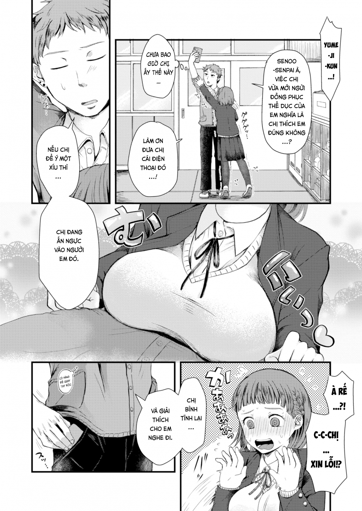 Đọc truyện hentai Cậu Chàng Khóa Sau Mà Chị Yêu... - Oneshot