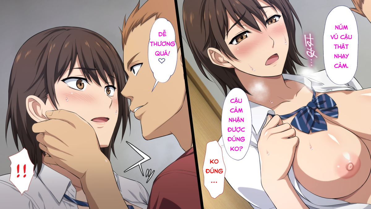 Đọc truyện hentai Netorareta JoshiMane ~Migite no Daida wa Ace no Kanojo~ - Chap 3
