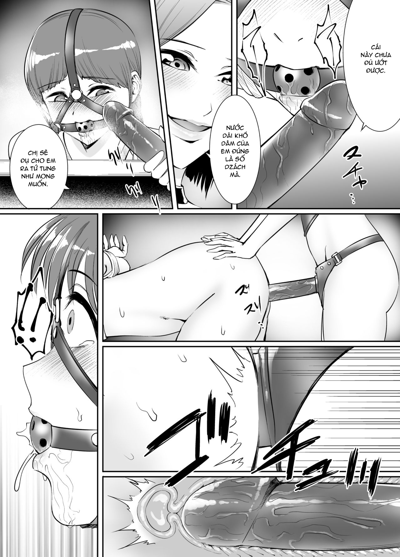 Đọc truyện hentai Yuri Kinbaku - Senpai to Kouhai - Oneshot
