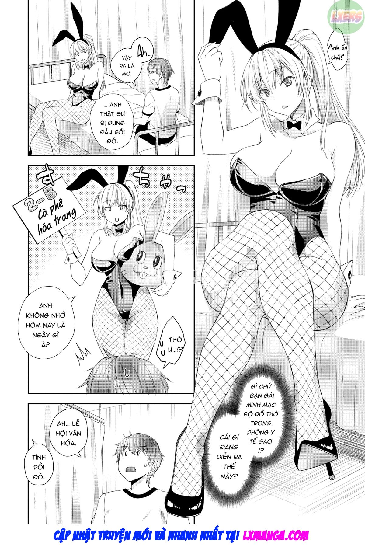 Đọc truyện hentai Những điều tôi muốn làm với cô bạn gái thỏ - Oneshot