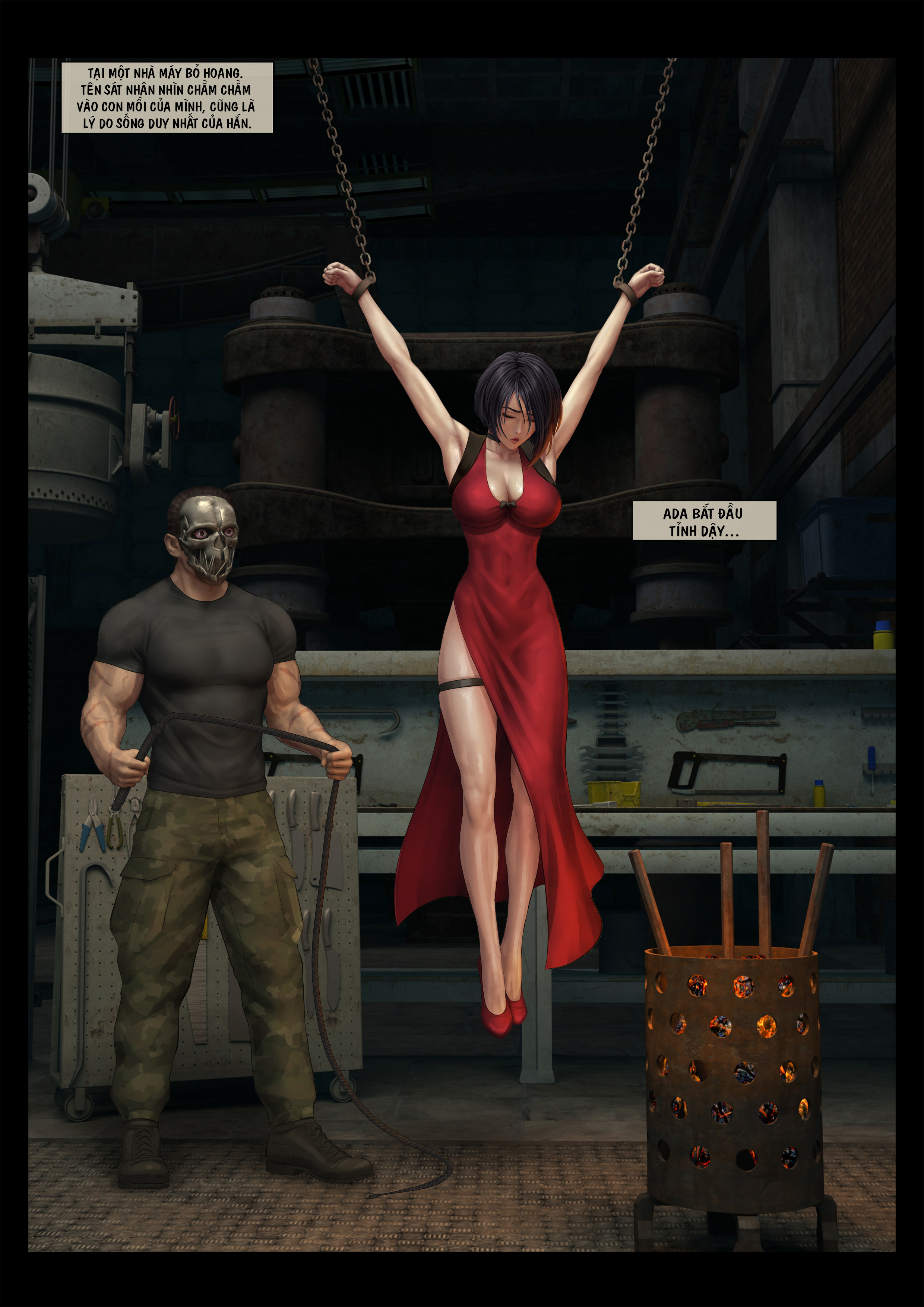 Đọc truyện hentai Cơn ác mộng của Ada Wong - Oneshot