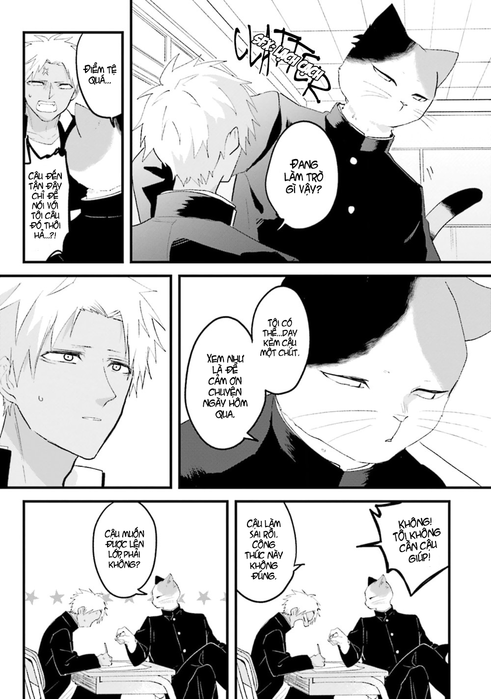 Đọc truyện hentai Trai và Mèo - Chap 2