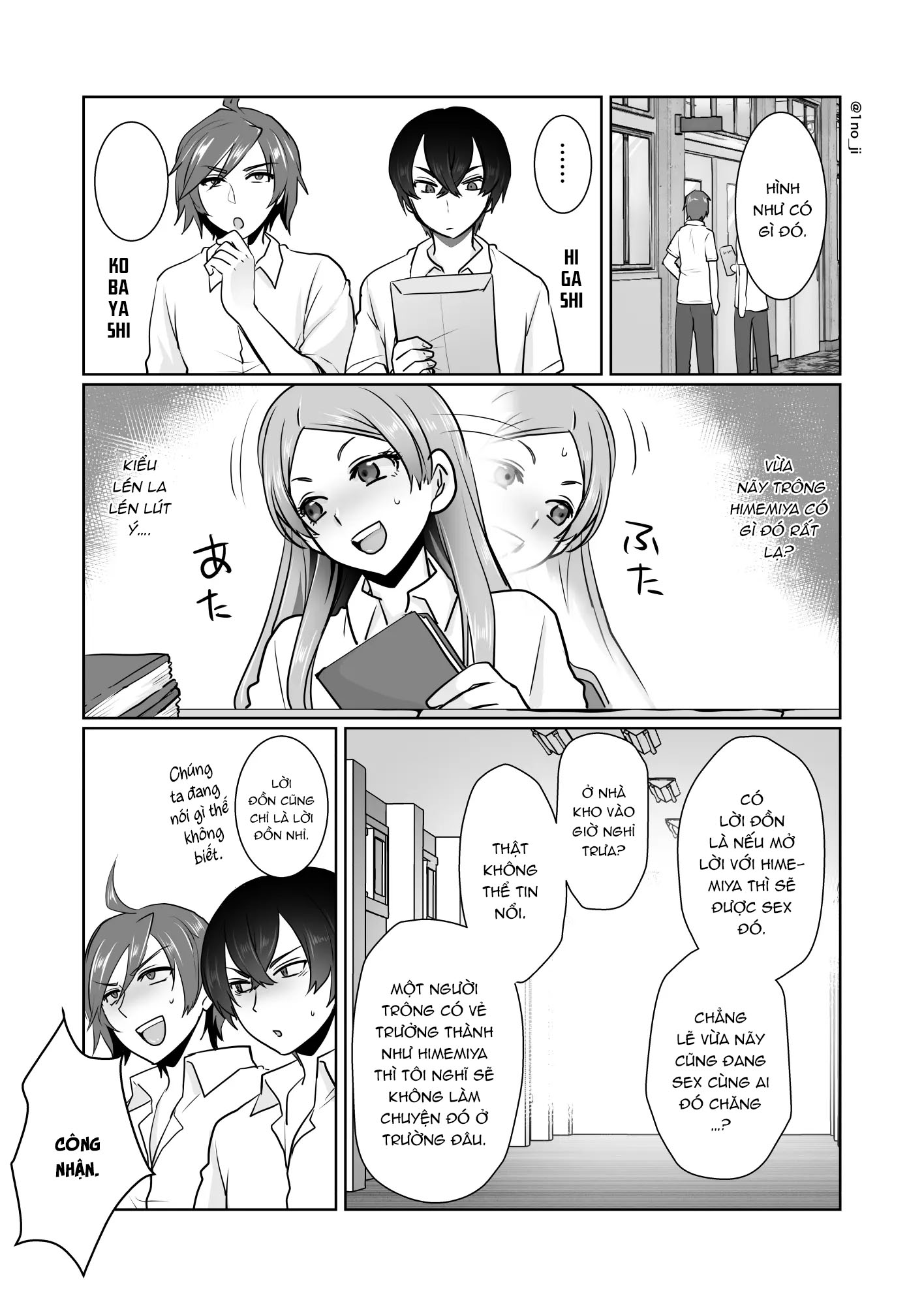 Đọc truyện hentai Himemiya senpai series - Chap 4