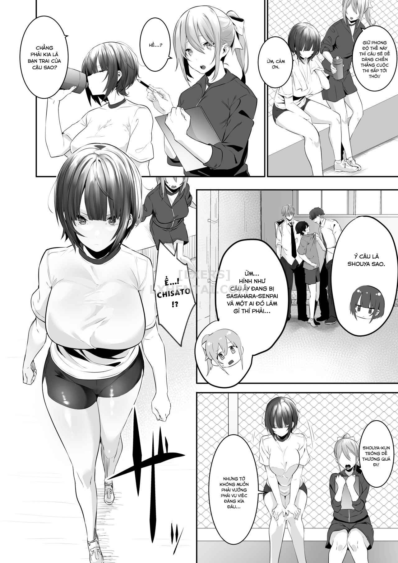 Đọc truyện hentai Tsuyoki na Undoubu Joshi ga Netorareru - Oneshot