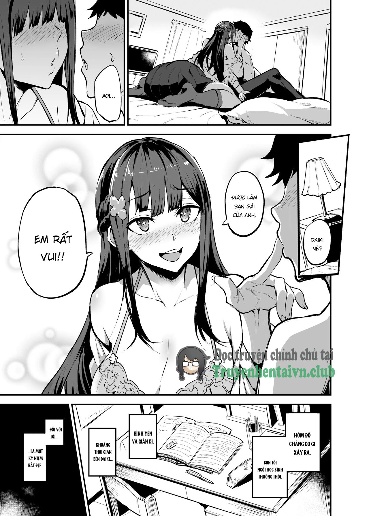 Đọc truyện hentai Kanojo ga Gaikokujin ni Netorareru Manga Ouchi Fuck Hen - Oneshot