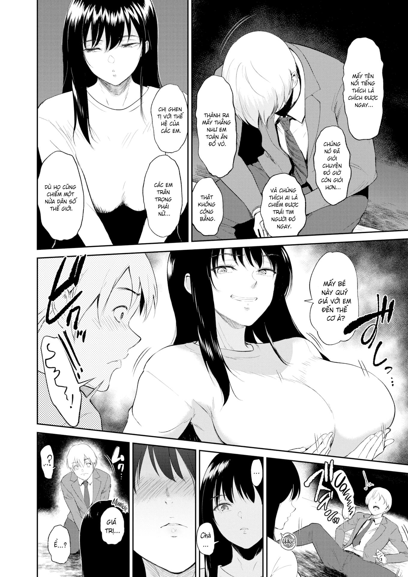 Đọc truyện hentai Tiết Học Đêm Muộn - Oneshot huyền thoại Bifidus