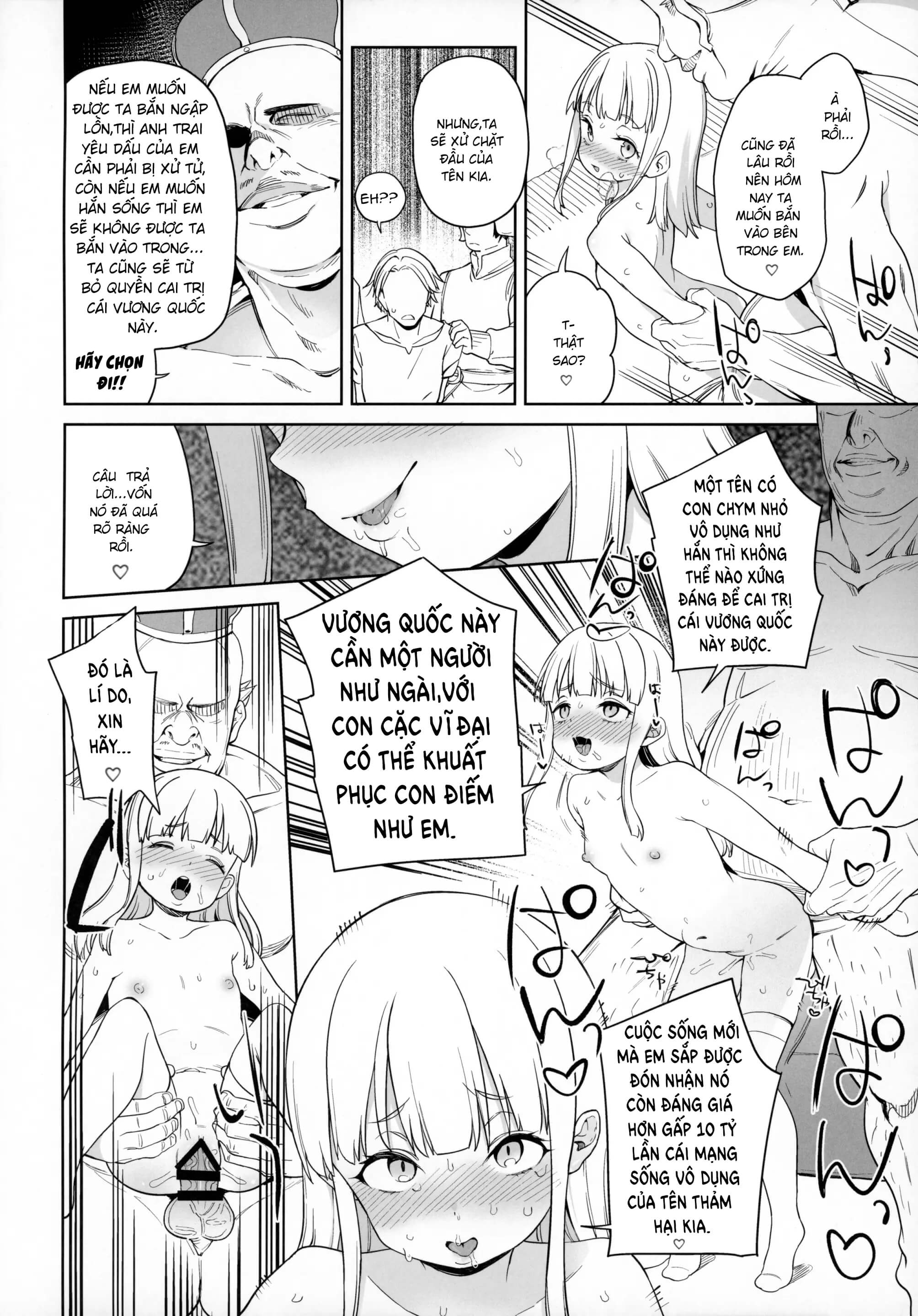 Đọc truyện hentai Tsugou no Yoi Tanoshii Isekai de Kuzuo no Benri na Mesu ni Naru - Oneshot