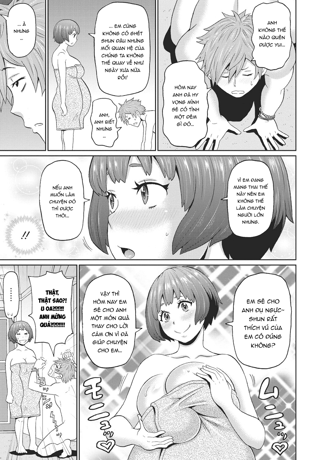 Đọc truyện hentai Bạn gái cũ có bầu - Oneshot