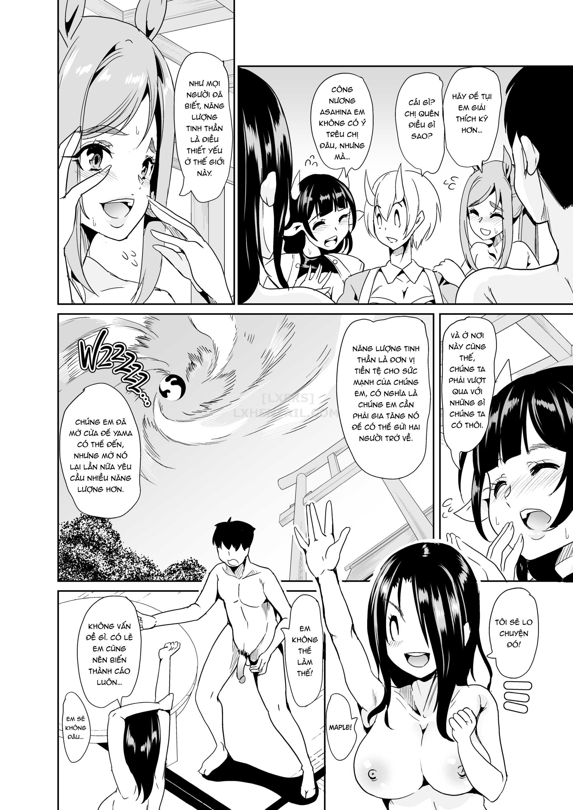 Đọc truyện hentai My Harem in Another World Collection - Chap 7 - Cumming With the Devil! - Pussies from Hell!