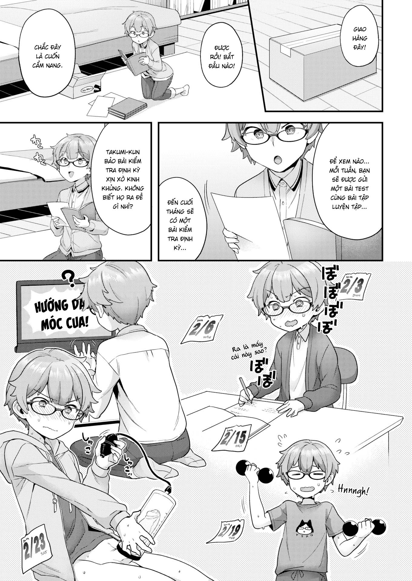 Đọc truyện hentai Cố lên nào chú bé đần của tôi! - Oneshot cà phê sữa