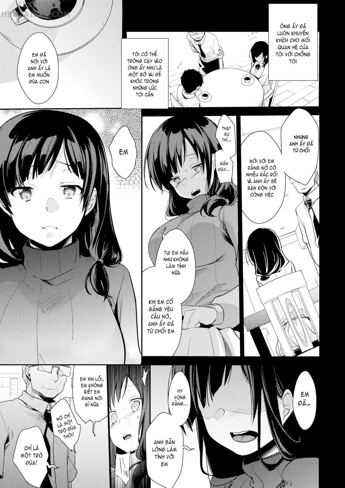 Đọc truyện hentai Housewife’s Afternoon - Oneshot