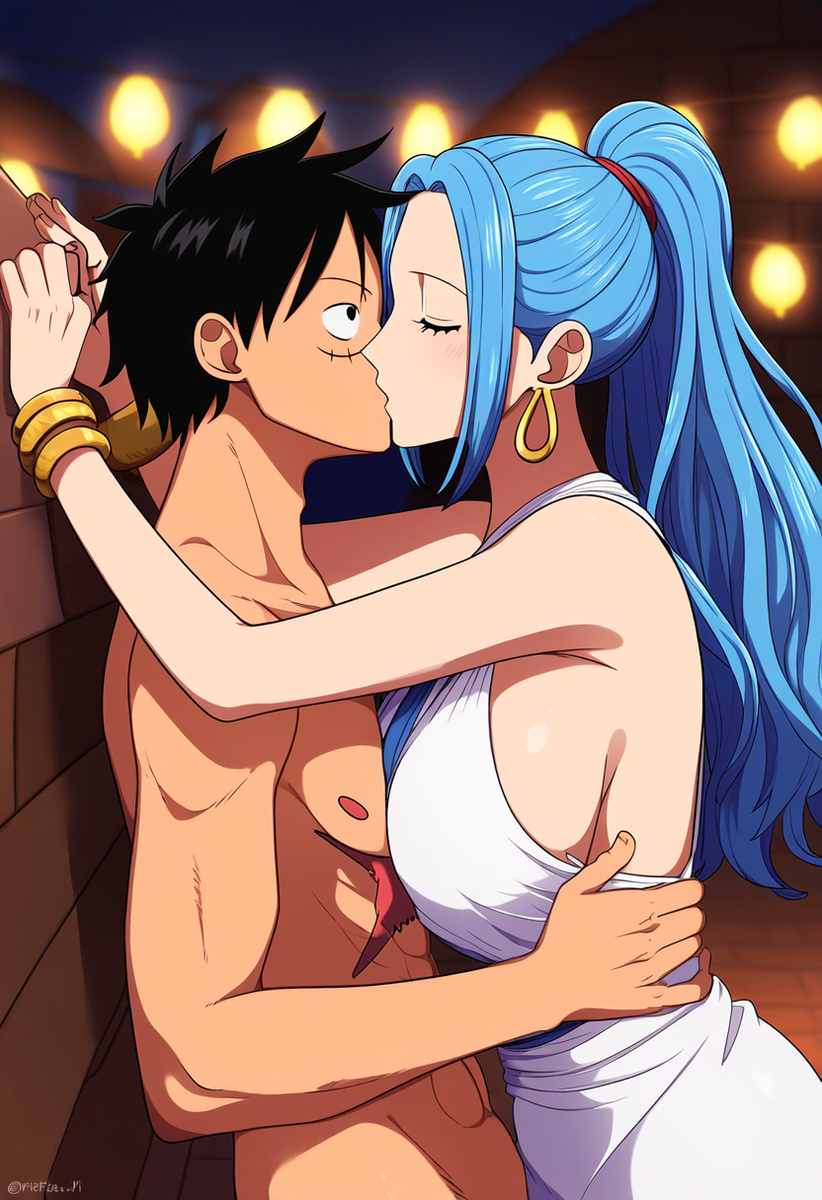 Đọc truyện hentai Tuyển tập Albums Art hentai - Chap 38 - Luffy vs Vivi