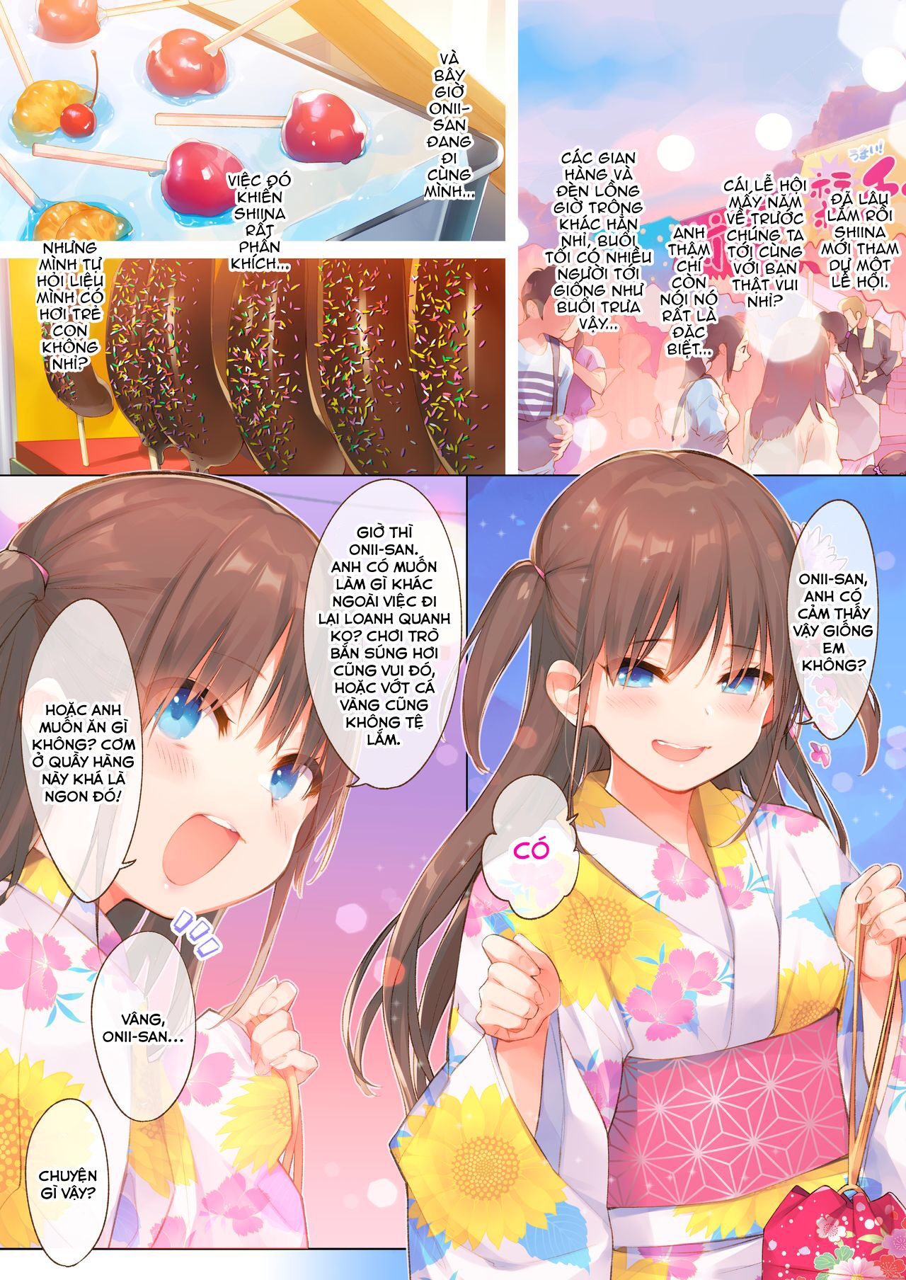 Đọc truyện hentai Shiina và lễ hội mùa hè - Oneshot