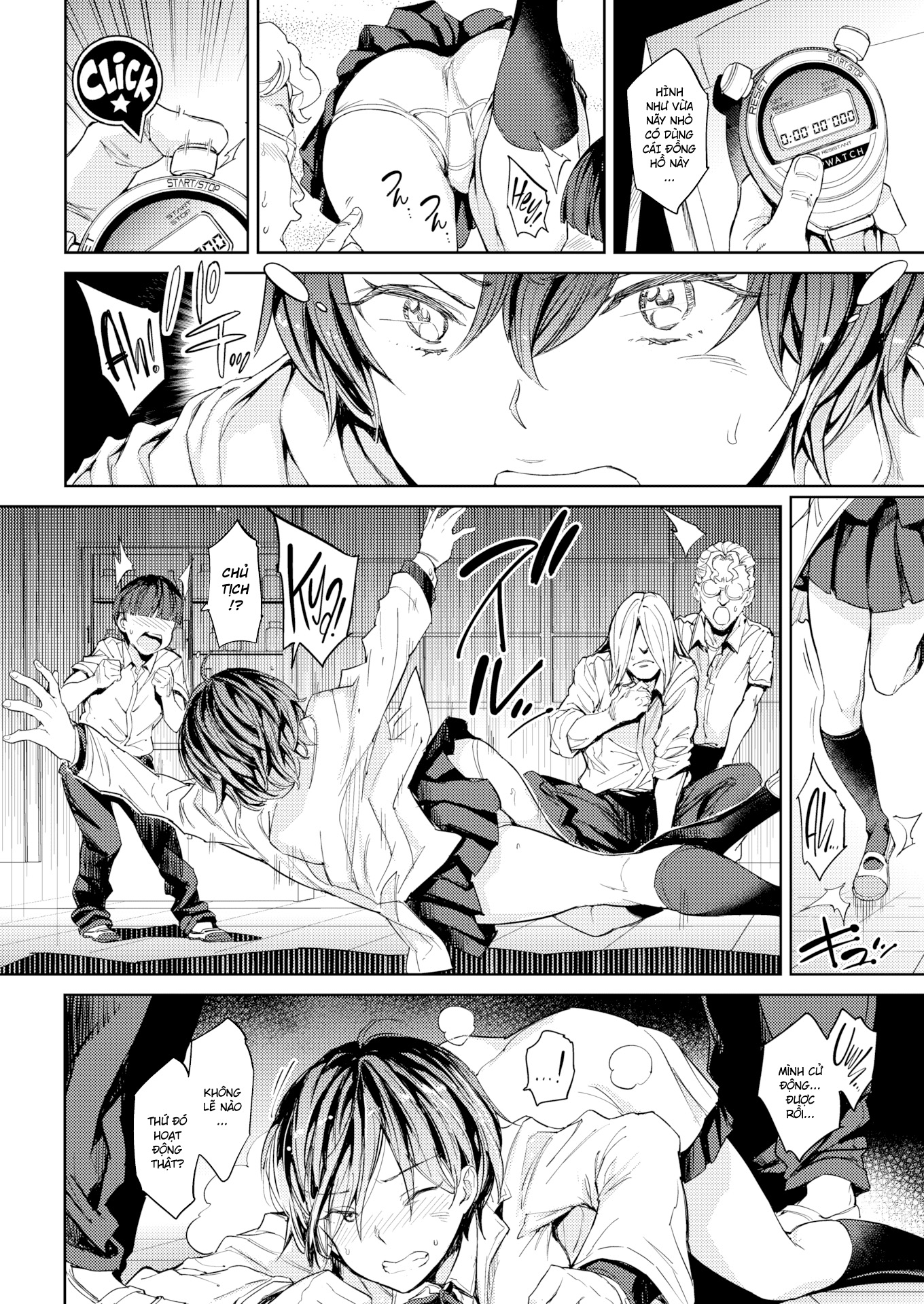 Đọc truyện hentai Đồng hồ dừng thời gian - Oneshot