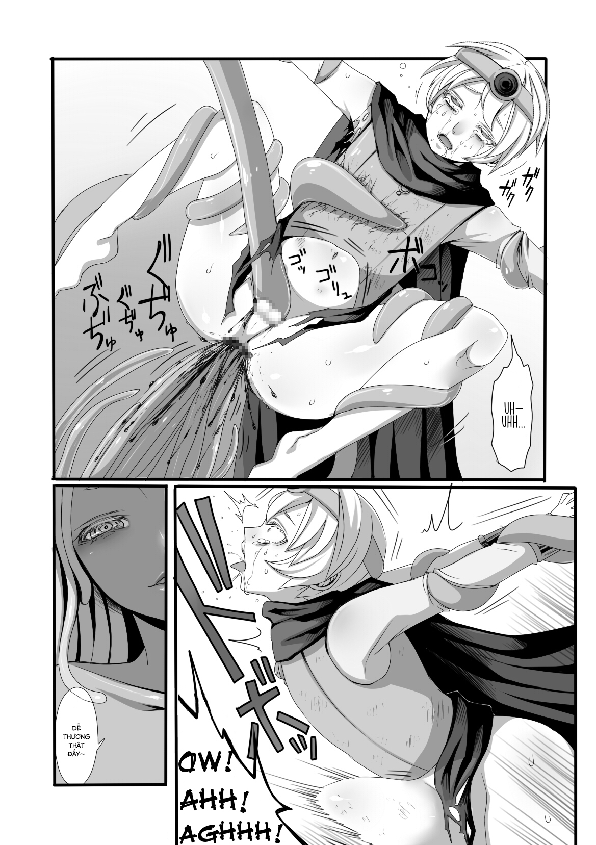 Đọc truyện hentai Quái vật, anh hùng và pháp sư - Oneshot