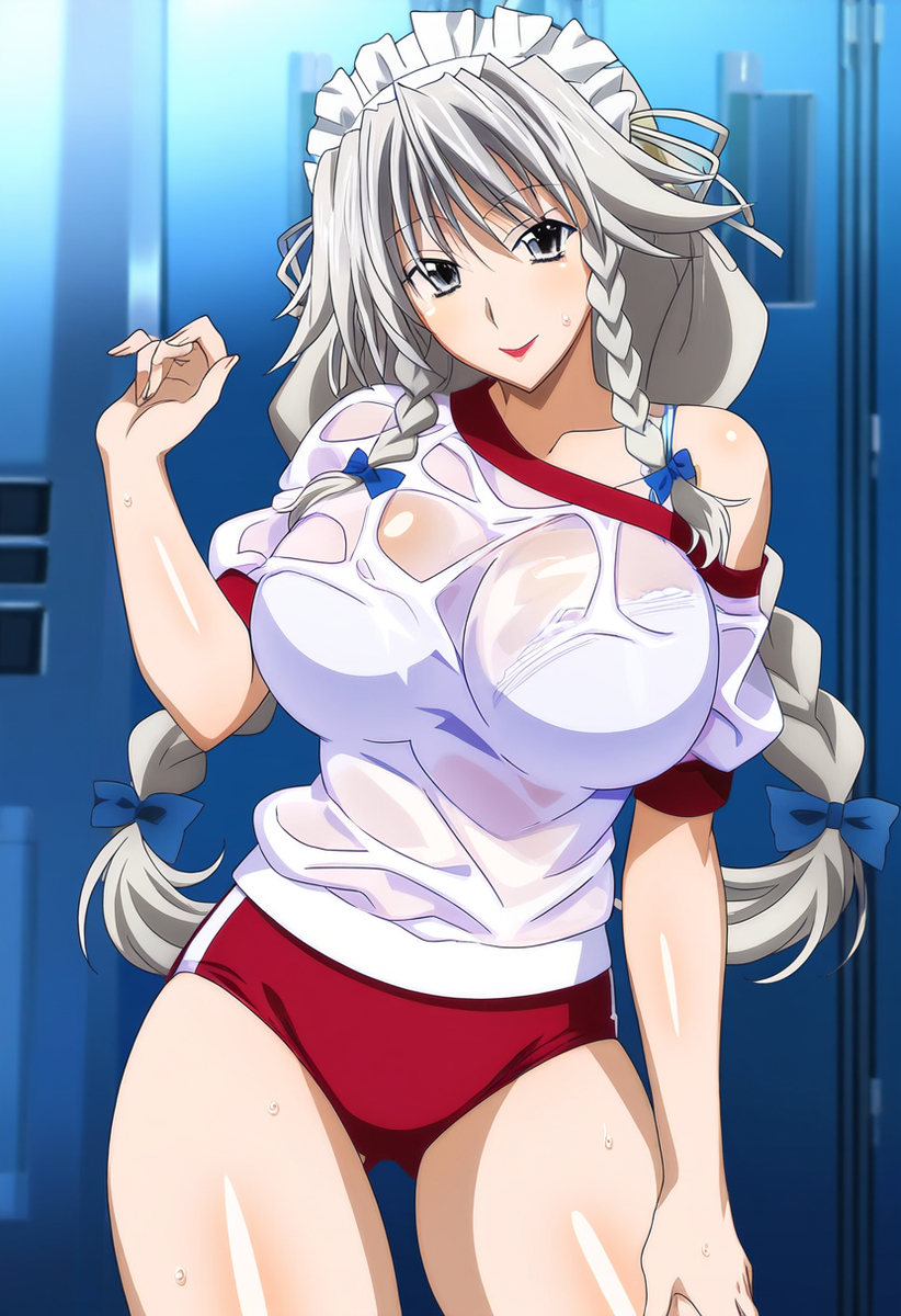 Đọc truyện hentai Tuyển tập Albums Art hentai - Chap 274 - Grayfia AI illustration gymnastics bloomers