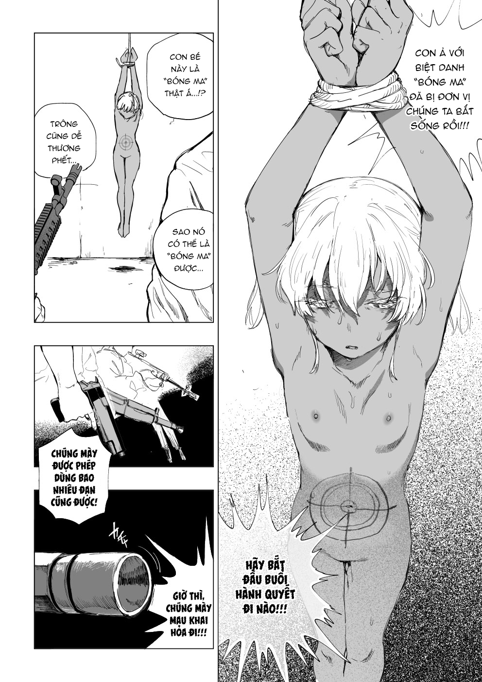 Đọc truyện hentai Tuyển Tập Truyện Ngắn Về Chiến Tranh Của Kubikiri - Bóng Ma Trên Chiến Trường - Fallen on the Battlefield - Invisible Sniper