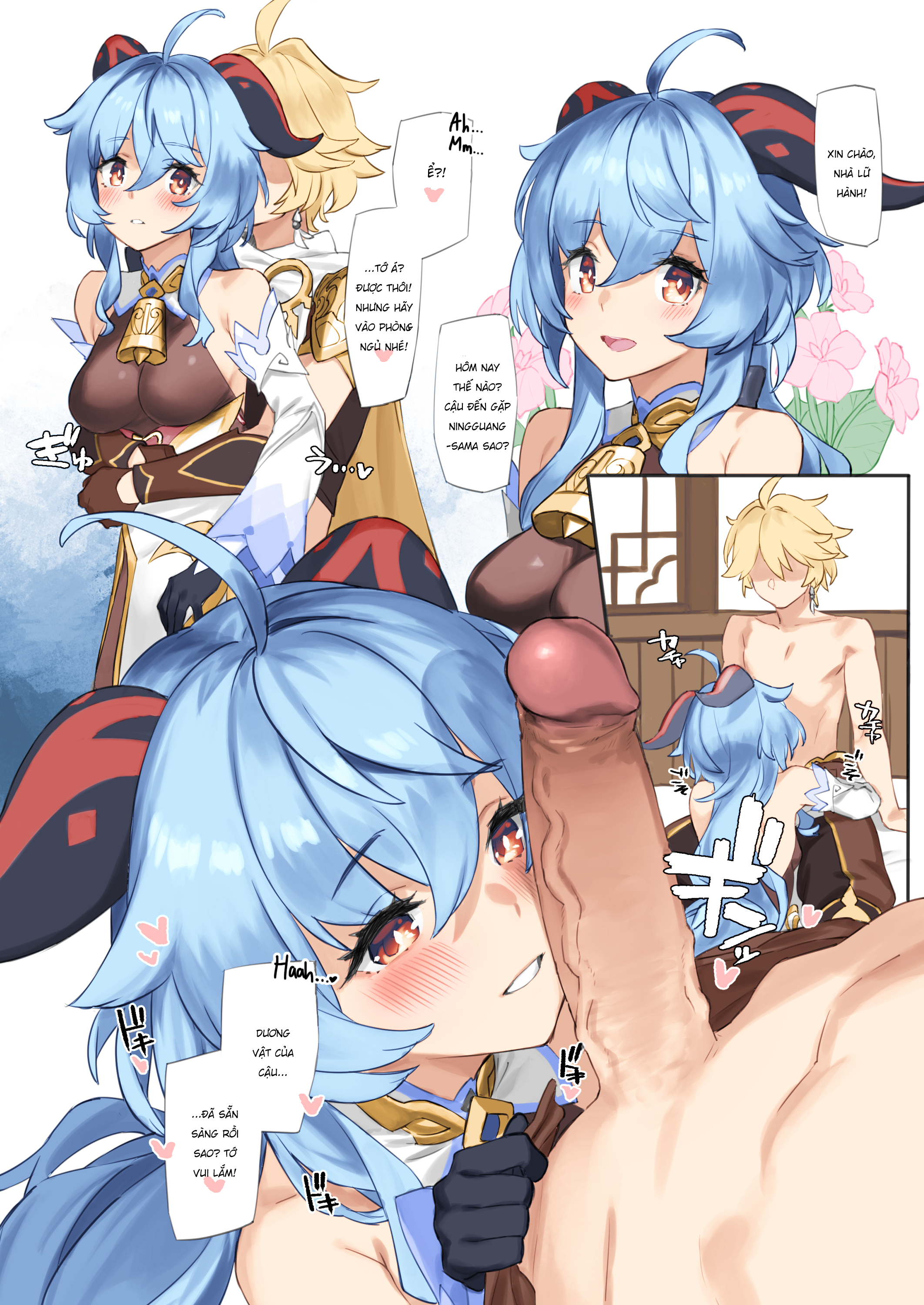 Đọc truyện hentai Fawning on Ganyu - Full Color