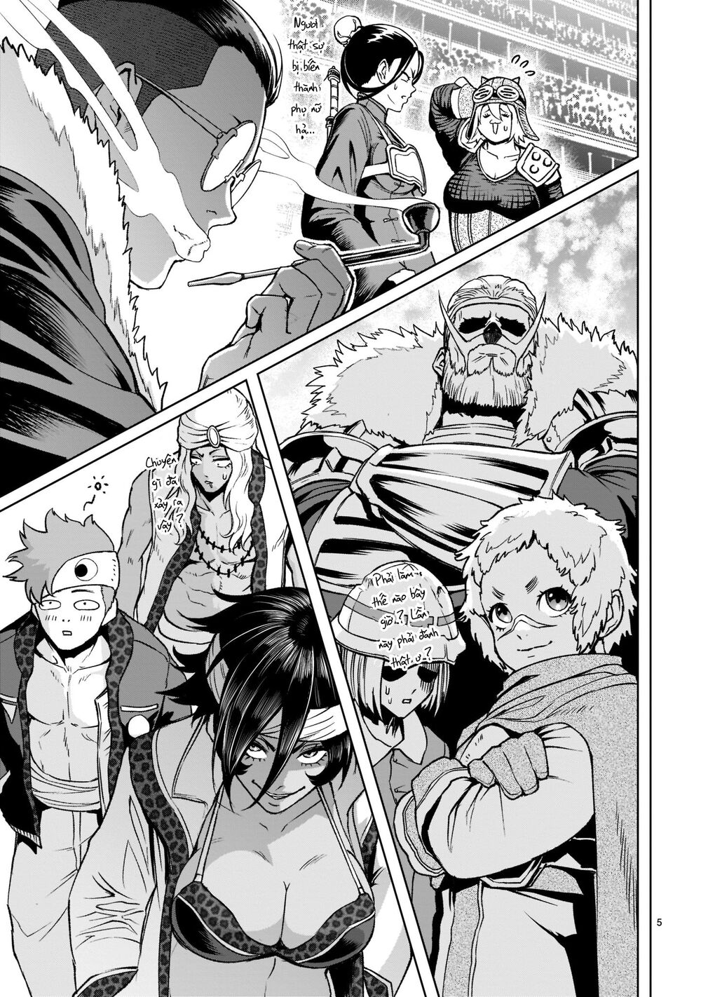 Đọc truyện hentai Vườn hoa hồng Saga - Chap 22: Hỗn loạn ～Weirdo-Fest～