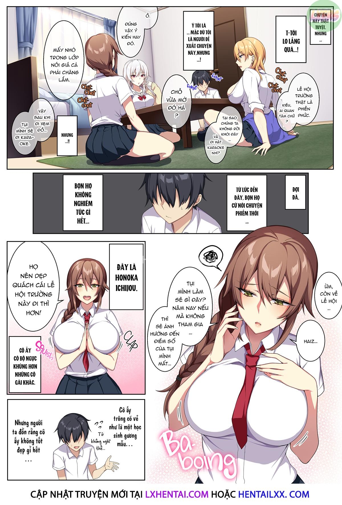Đọc truyện hentai Gyarus in My Room for a Fuckfest - Oneshot