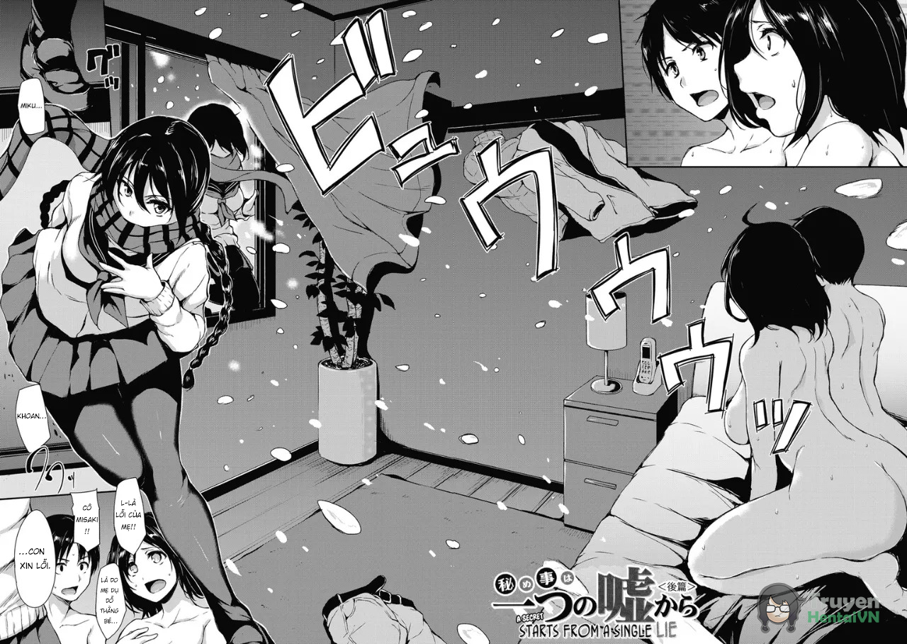 Đọc truyện hentai At Home Harem Fudeoro Sisters - Chap 5 - End