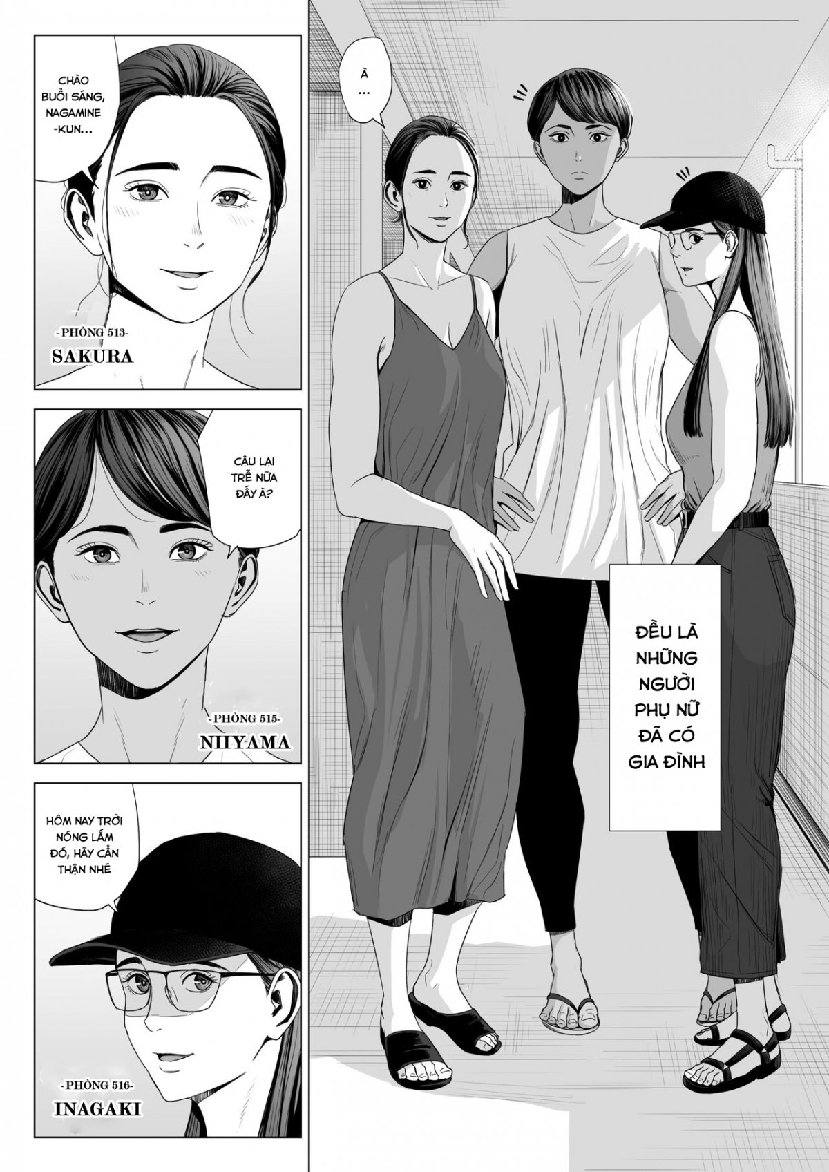 Đọc truyện hentai Hitodzuma Mansion - Chap 1