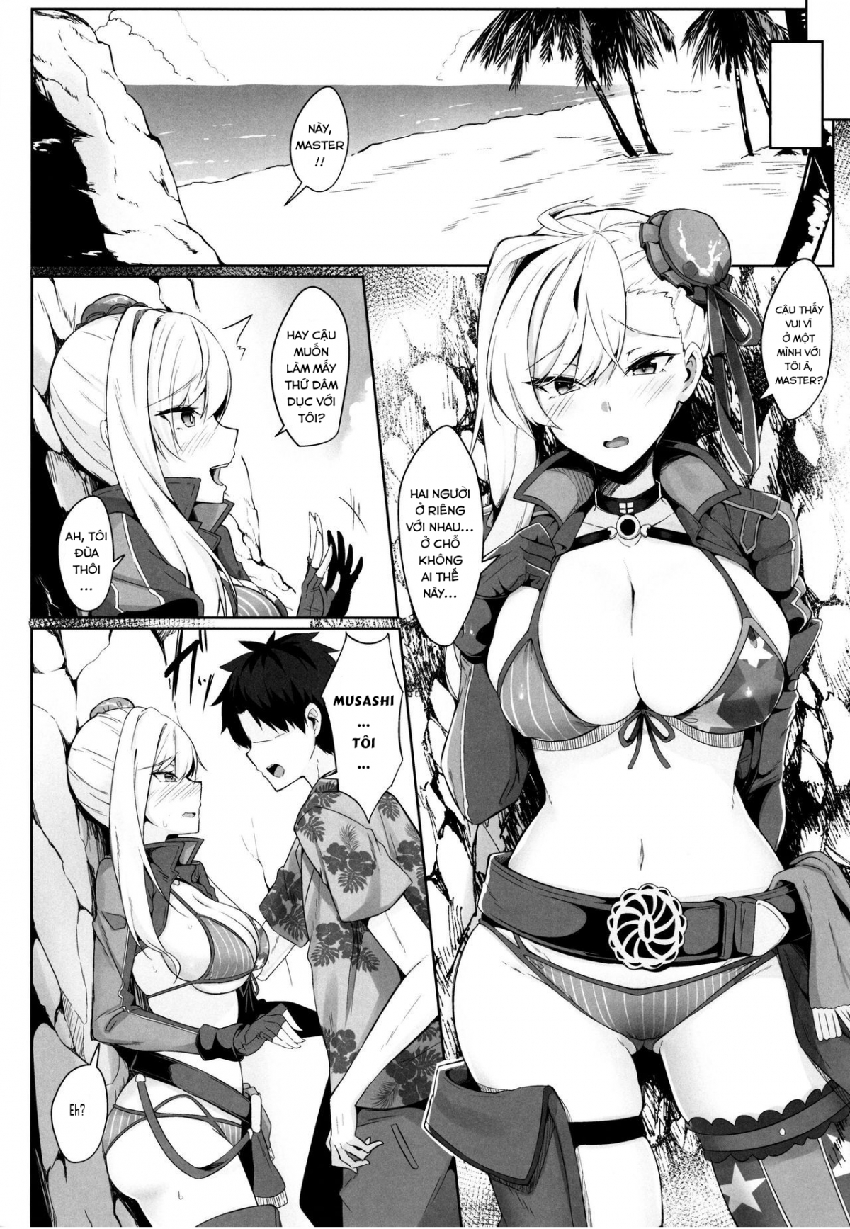 Đọc truyện hentai Tất cả do Musashi-chan! - Oneshot