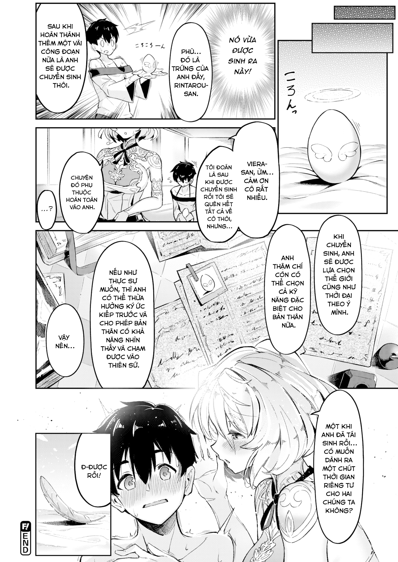 Đọc truyện hentai Công việc của Thiên sứ - Oneshot