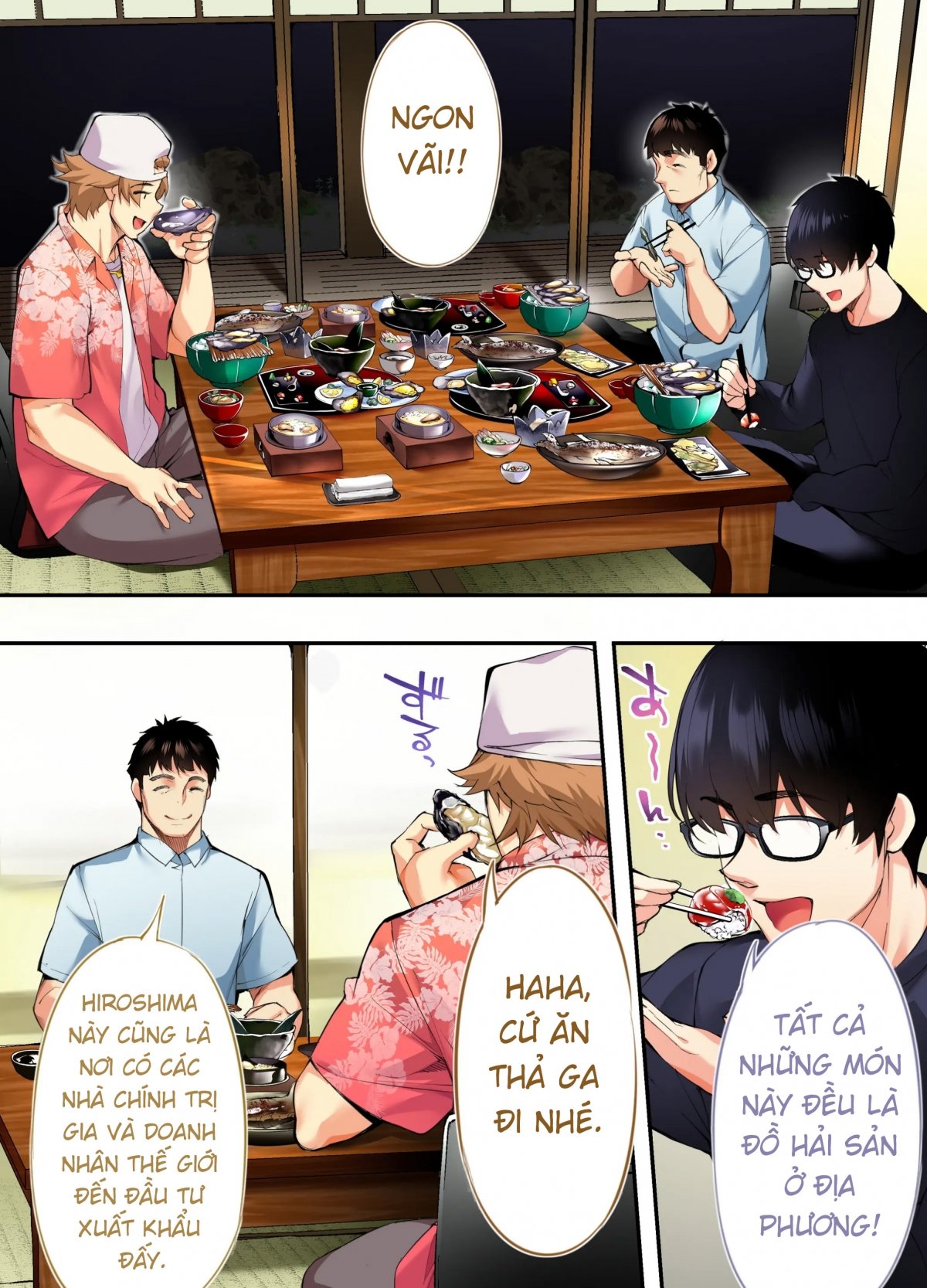 Đọc truyện hentai Panpan Travelers Hiroshima Shuudan Rape Ryokou Hen - Oneshot